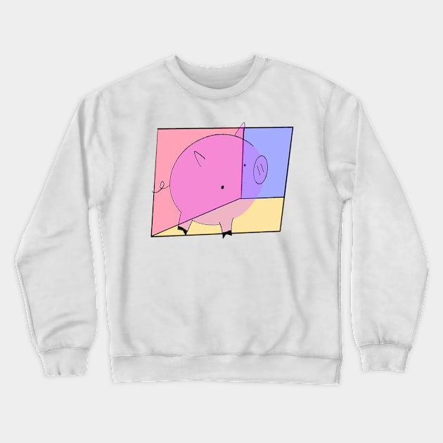 Genesis Pig Crewneck Sweatshirt by TubaPants